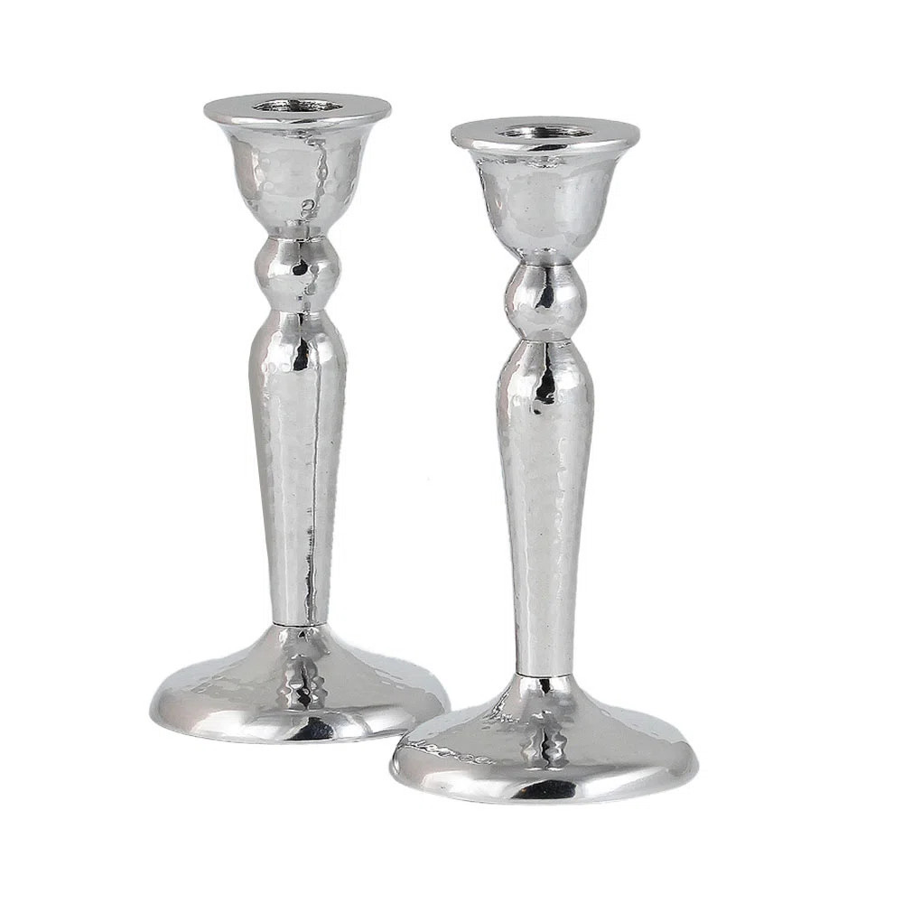 House of Hampton® Hammered Metal Candlestick & Reviews | Wayfair | Wayfair North America