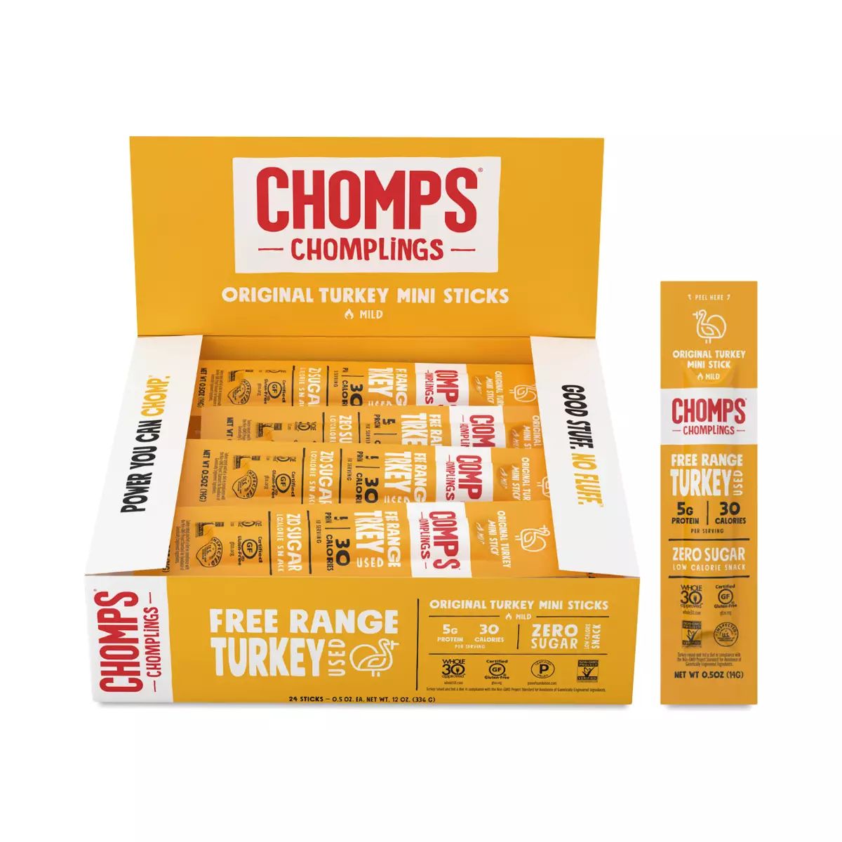 Mini Free Range Turkey Chomplings, Original | Thrive Market