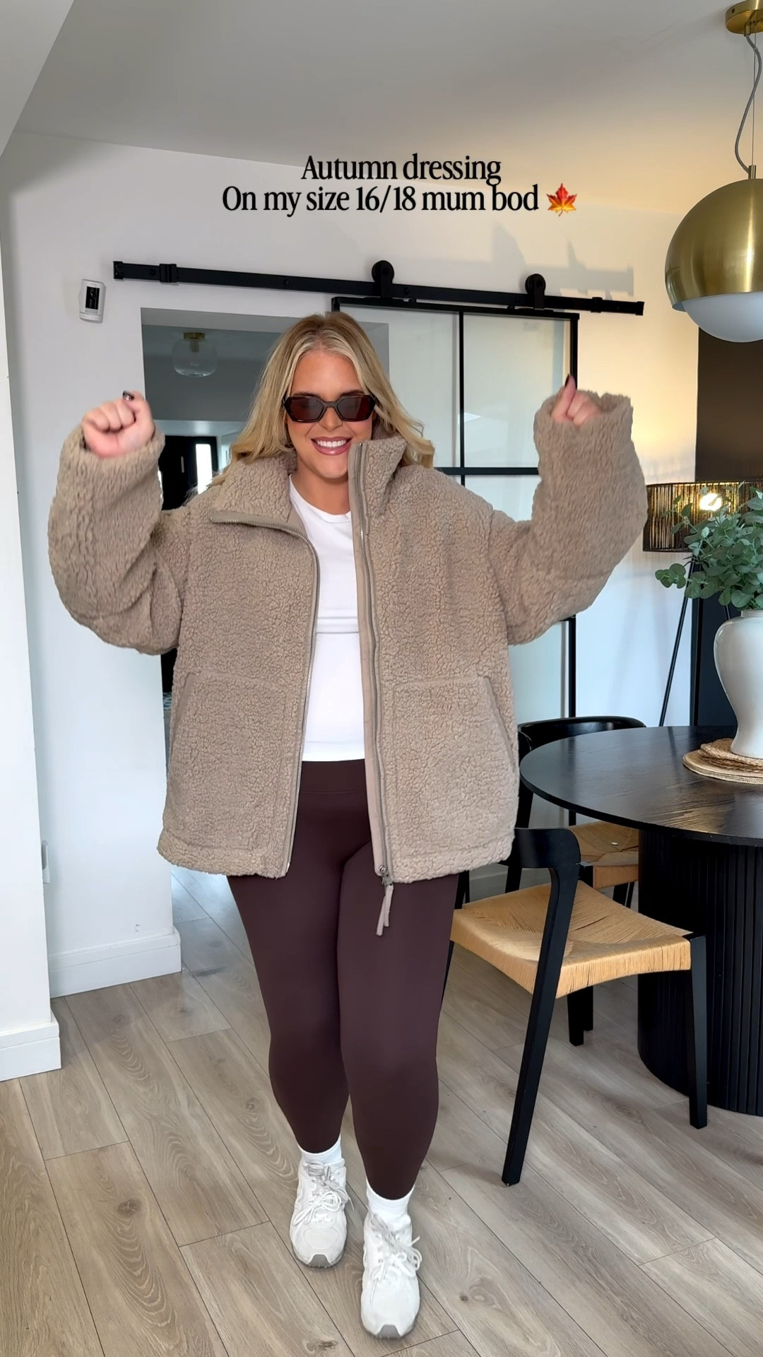 Girlies! Girlies!!! This H&M order has floored me! I literally love everything! 

I wear an XL in the leggings, and XXL in all the jumpers and zip ups and an XL in the white tee. 

Also if you haven’t tried the Move leggings from H&M then you probably should! You just can’t compare! 🙌🏻

Autumn dressing. Autumn styling. Midsize style. H&M. Leggings. Gym set. Walking attire. Fleece. Zip up. 

#LTKcurves #LTKautumn #LTKuk