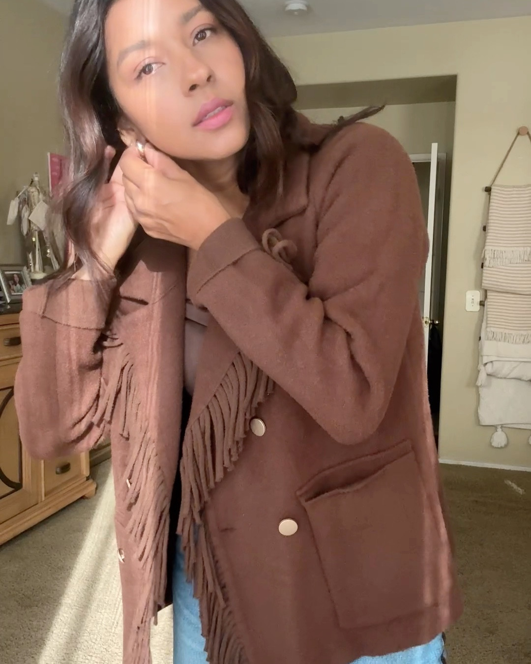 Chocolate tones +denim

#LTKWorkwear #LTKSeasonal #LTKStyleTip