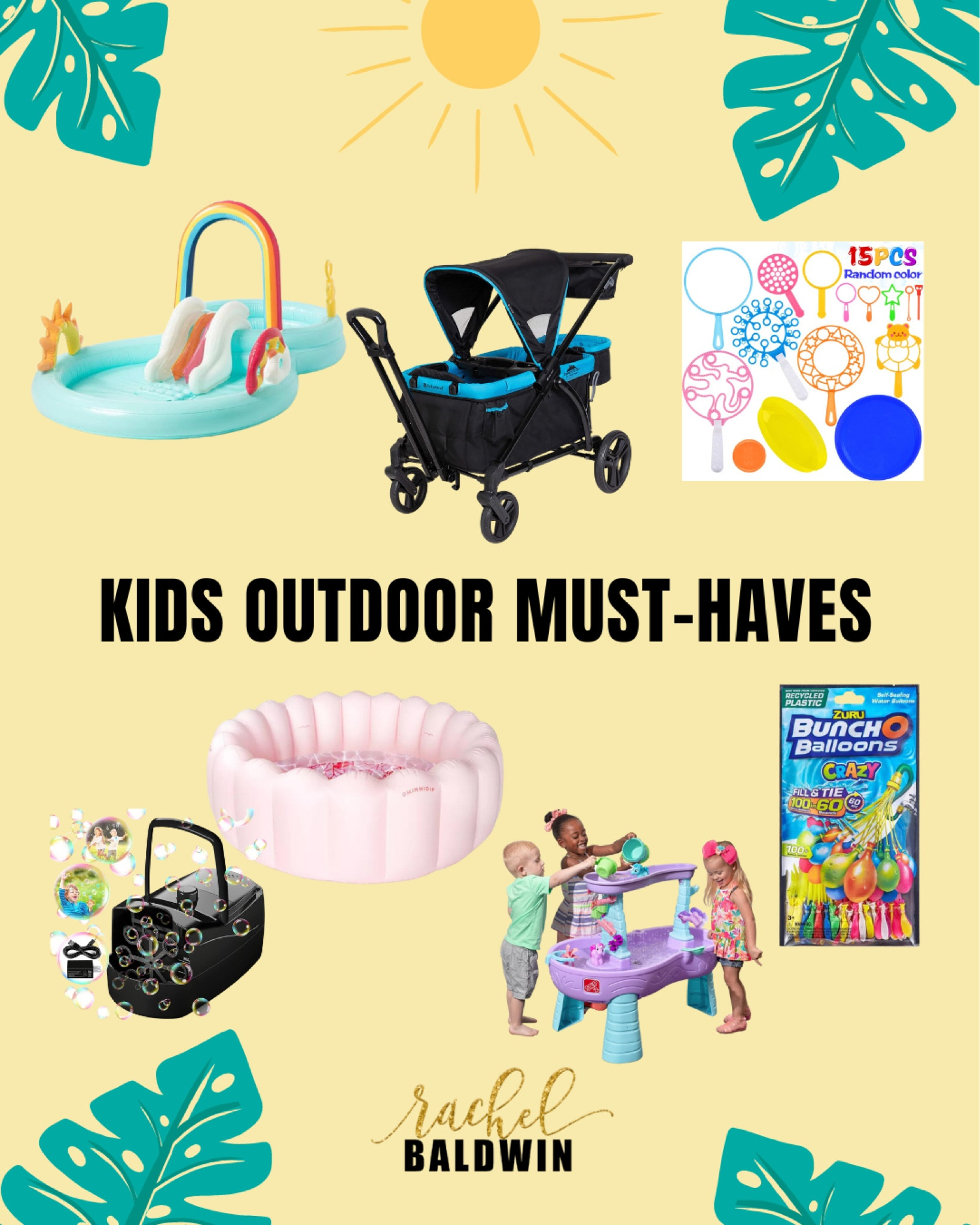 Looking for ways to level up summertime outdoor time with your kids? Here are a few of my fav methods for spending more time enjoying the gorgeous weather - pools, wagons, bubbles, and balloons! ☀️

#LTKkids #LTKsalealert #LTKSeasonal