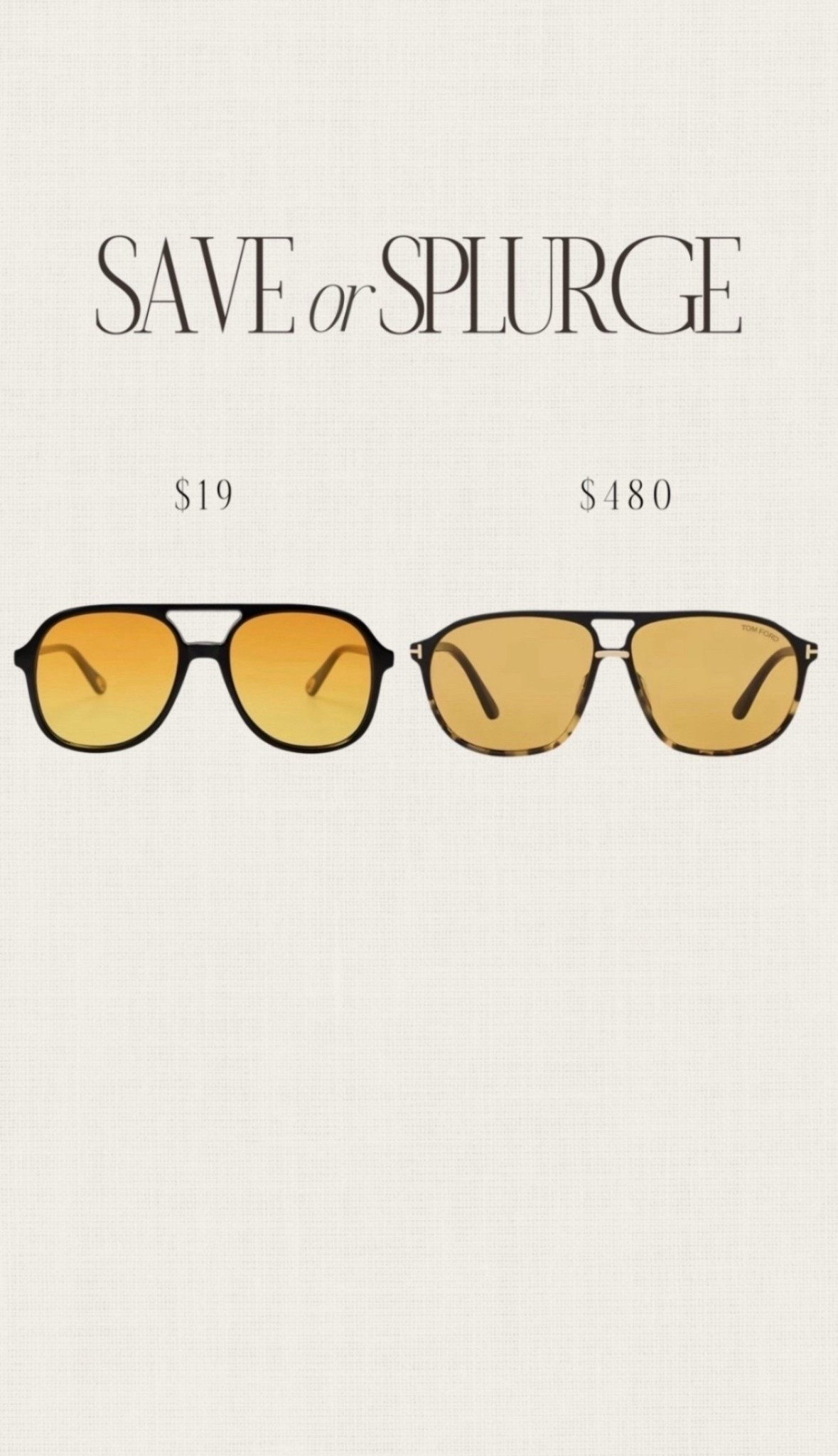 Save or splurge!✨🙌🏼 #stylinbyaylin #aylin #sunnies

#LTKootd #LTKBeauty #LTKgrwm