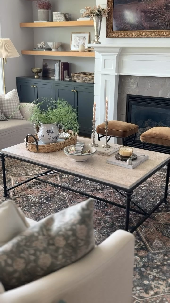 A look at our coffee table styling for spring! I love how this turned out. A mix of light layers, heirloom worthy finds, vintage inspired, and affordable accents for a warm spring look. 

#LTKHome