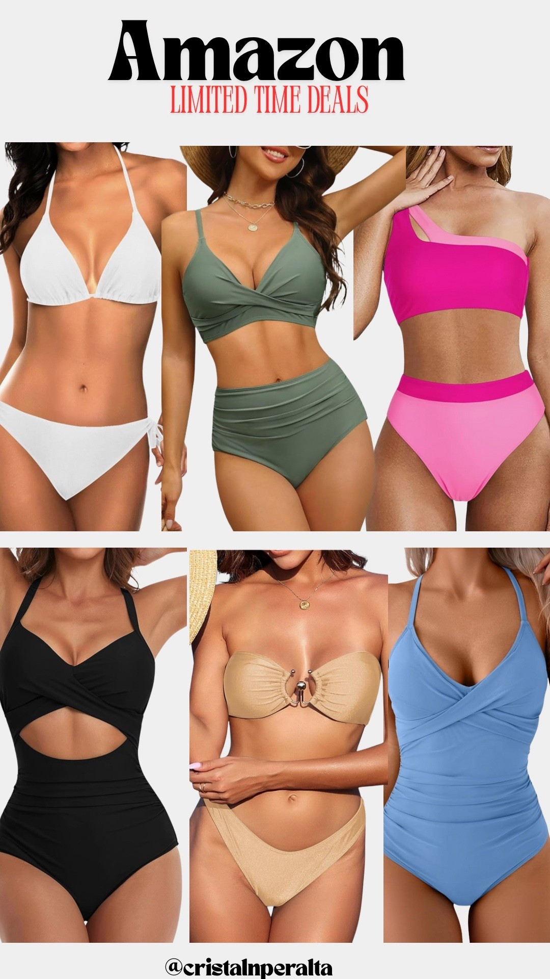 Amazon Swimsuits 🩱

#swim #swimwear #swimsuit #pool #vacay #vacation #amazon #amazonfinds #cristalnperalta

#LTKSaleAlert #LTKSwim #LTKFindsUnder50