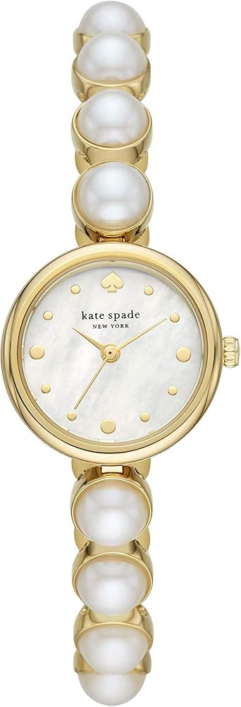 Kate Spade New York Women's Monroe Quartz Stainless Steel Jewelry Dress Watch | Amazon (US)
