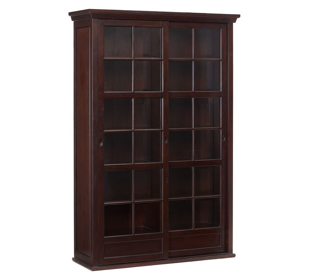 Garrett 52.5" x 78" Glass Cabinet | Pottery Barn (US)
