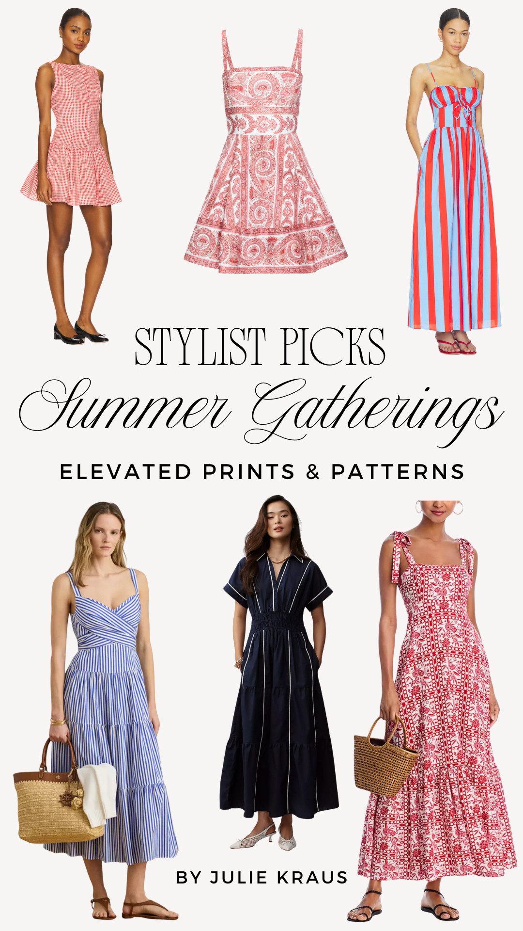 My favorite elevated prints and patterns for summer gatherings right now. I love these for looking festive and chic without trying too hard. Summer Print Outfits • Elevated Summer Style • Summer Gathering Outfits 2026 

 #LTKSeasonal #LTKOver40