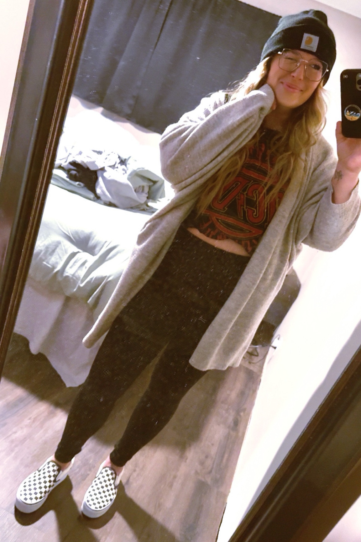 Cardigan: large
AC/DC tee: xlarge
Leggings: large


#LTKMostLoved #LTKMidsize