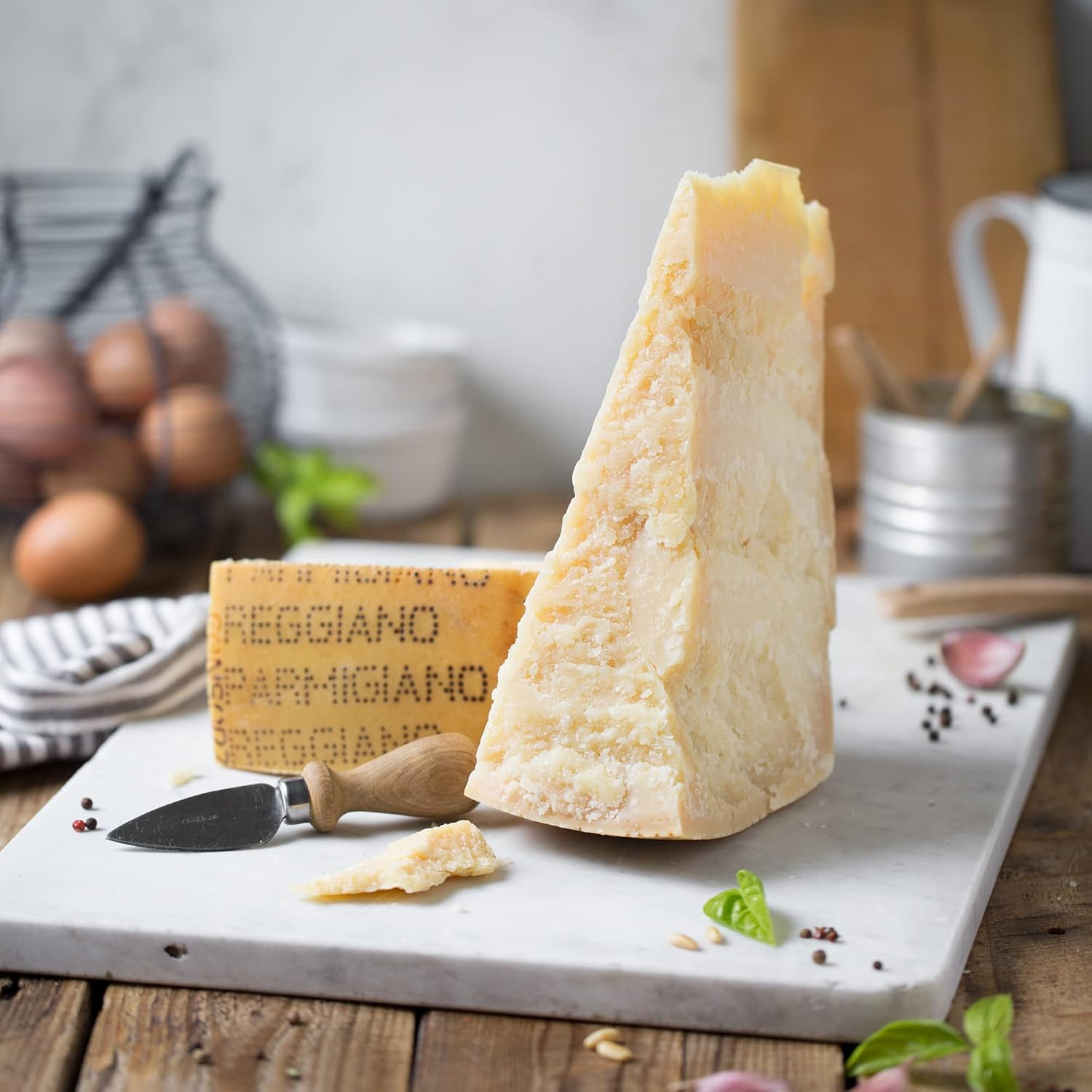 Parmigiano Reggiano DOP 18 months 2.2 lb (1kg) - The Only Parmesan - EMILIA FOOD LOVE Selected wi... | Amazon (US)