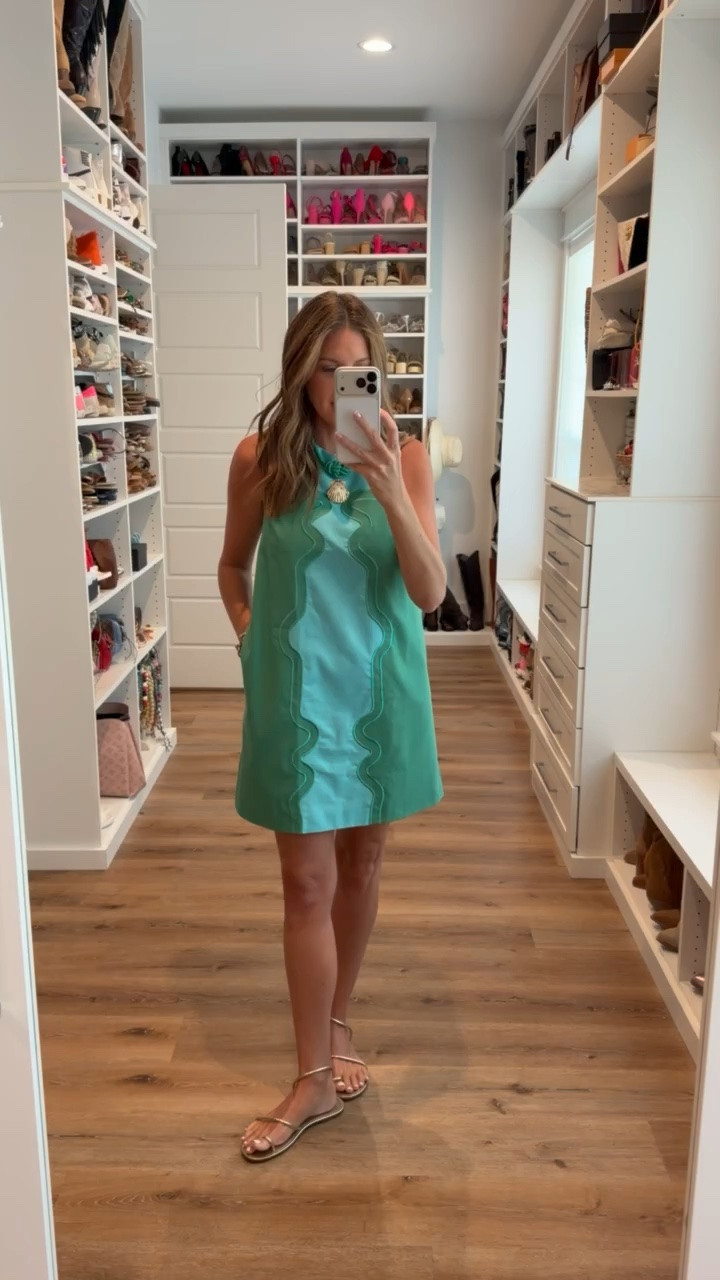 In a small dress, necklace, sandals and accessories- fits tts.

#LTKootd #LTKgrwm #LTKSeasonal