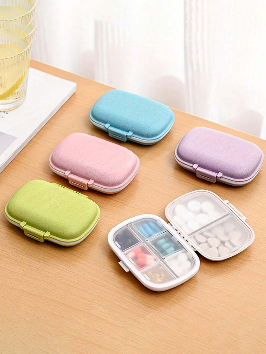 1PC Removable Compartments Pill Box ,Day Pill Organizer/3 Times A Day/AM-PM Travel Pill Organizer... | SHEIN