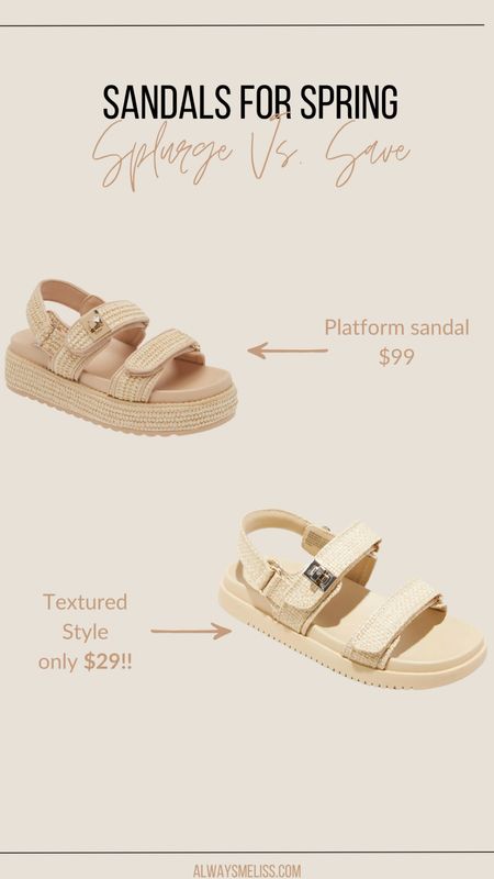 I have spotted another great savings on a super cute Spring shoe! Loving both pairs.

Target
Spring Shoes 
Women Sandals

#LTKstyletip #LTKshoecrush #LTKfindsunder100