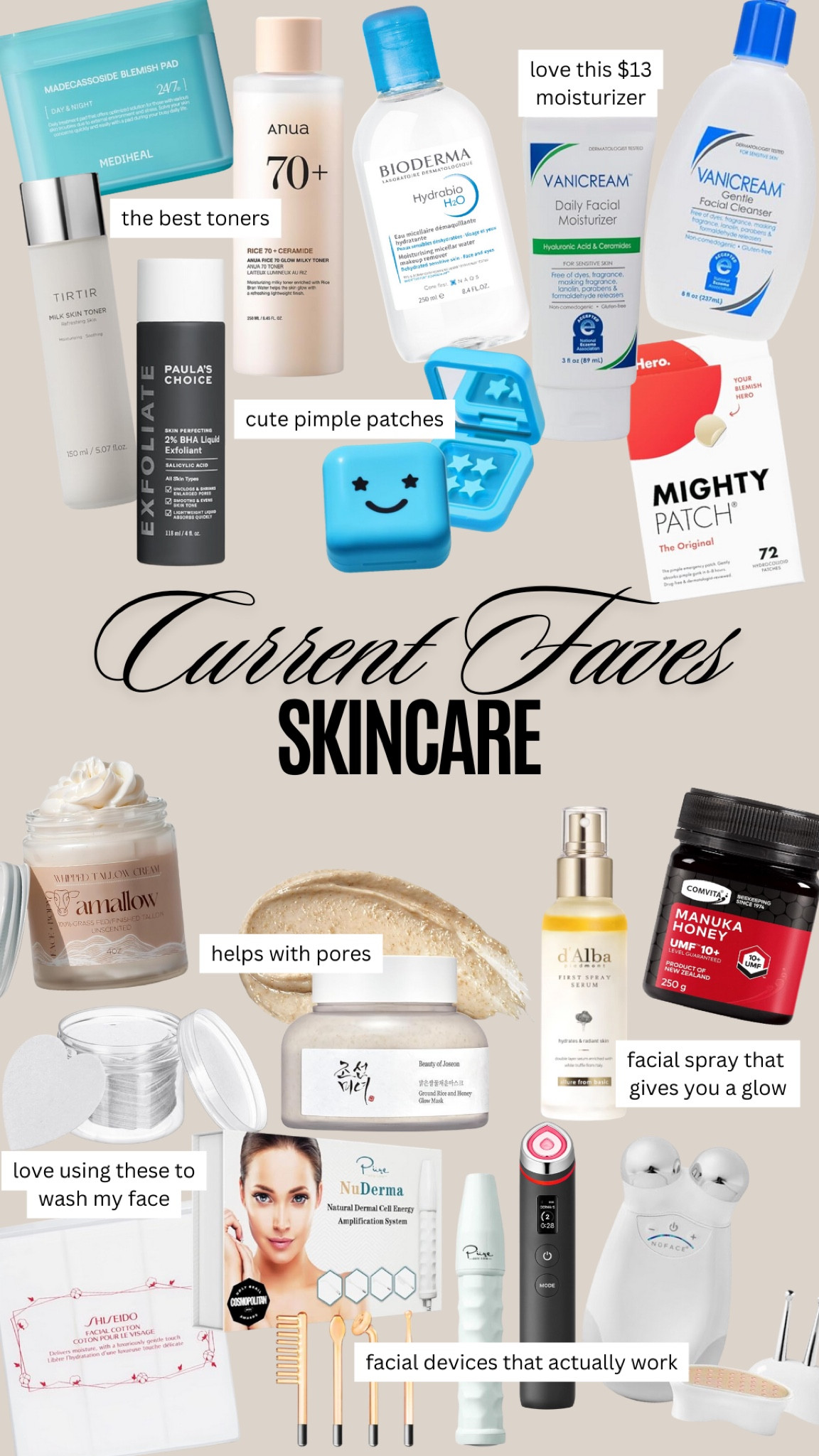 My current favorite skincare products

#LTKFindsUnder50 #LTKBeauty #LTKFindsUnder100