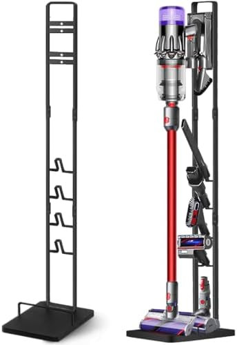 Haturi Vacuum Stand for Dyson V15 V12 V11 V10 V8 V7 V6, Metal Storage Holder for Cordless Vacuum ... | Amazon (US)