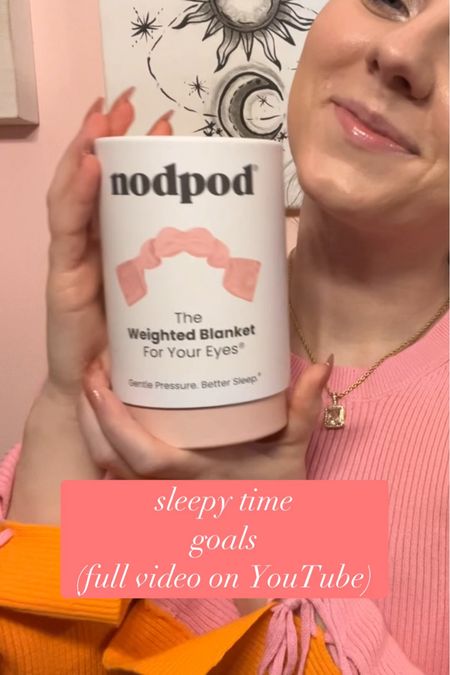 full video LIVE on my YouTube channel! - link in my bio @thebananniediaries 💖✨ 

✨ here’s a shorter version of this video and a quick shoutout to my sleeping buddy @nodpodofficial - shop it on my LTK @ banannie (link in my bio and in my stories!)

#TheBanannieDiaries #TheBanannieDiariesByAnnie #nodpod #sleepmask #sleepingbeauty #sleepingtime #sleepy #sleepgoals #sleepingwell #sleepingwellness #wellnessthatworks #wellnessjourney #wellnessblogger #wellnesswins

#LTKfindsunder50 #LTKSeasonal #LTKfindsunder100