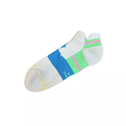 Adult Bombas Marl Feedstripe Ankle Running Socks | Scheels
