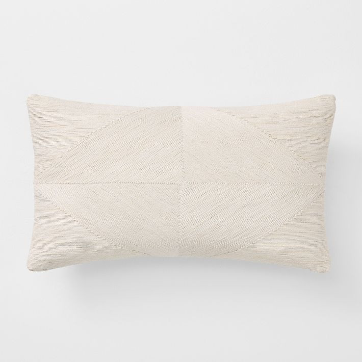 Jute Geo Pillow Cover | West Elm (US)