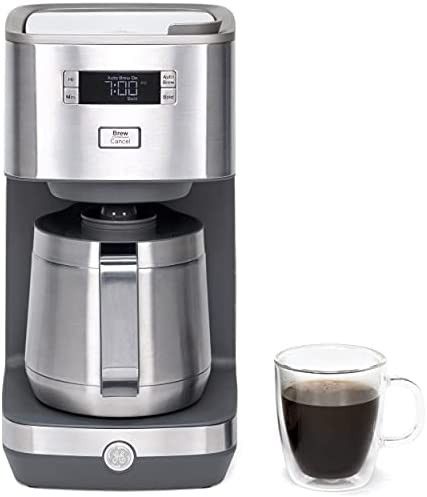 GE Drip Coffee Maker With Timer | 10-Cup Thermal Carafe Coffee Pot Keeps Coffee Warm for 2 Hours ... | Amazon (US)