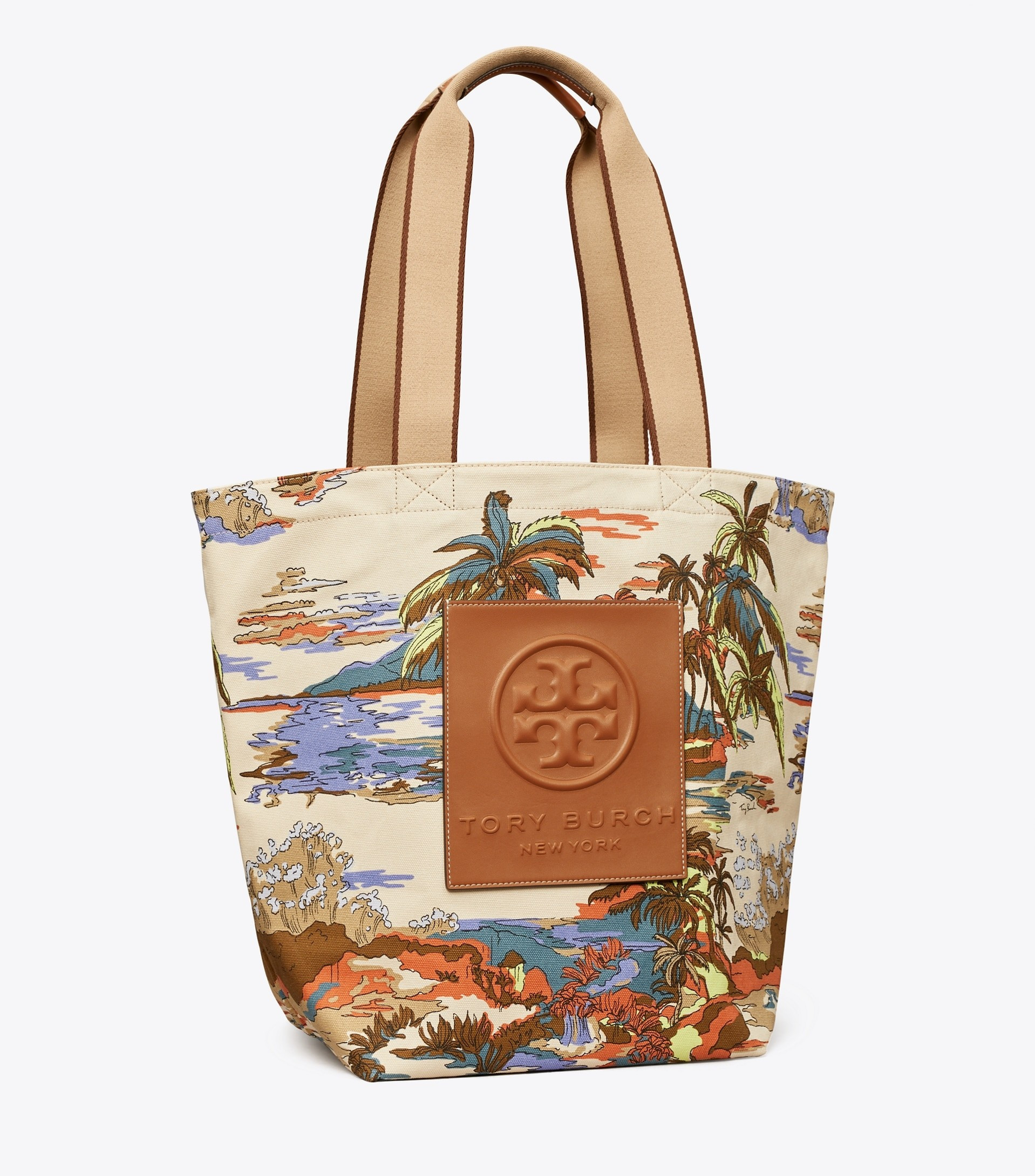 Ella Printed Market Tote | Tory Burch (US)