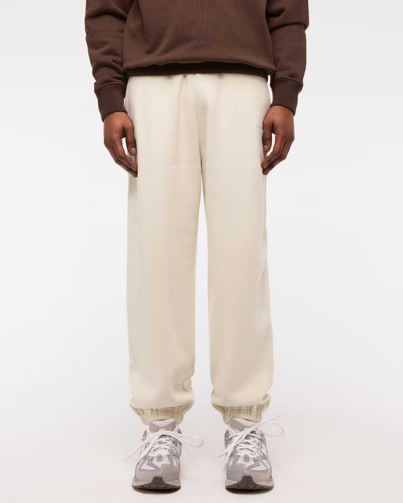 Men's Micro-Logo Baggy Cinched Sweatpant | Men's Bottoms | Abercrombie.com | Abercrombie & Fitch (US)