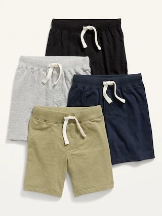 4-Pack Functional Drawstring Jersey Shorts for Toddler Boys | Old Navy (US)