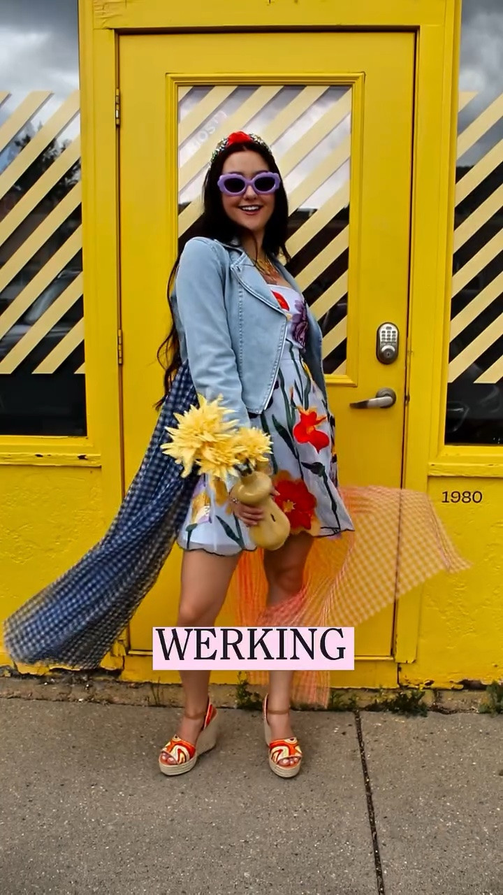 Sorry if I’ve ghosted you—I’ve been too busy WERKING. ⚡️🪩

Translation: I’ve been knee deep in piles of clothes trying to find something to wear and making a huge mess just to find a look worth serving… 

Tbh my maximalist wardrobe has taken over my house, mind, and life, making me in full sensory overload of prints, textures, and archival statement pieces so circling back on DMs has become an Olympic sport I’m clearly not getting a medal in🙃

Are the outfits worth the lack of time to socialize?? 

#MaximalistStyle #OOTDReels #DopamineDressing #FashionCreator #StatementOutfits

Dopamine Dressing Fashion, Vintage Maximalist Style, Colorful Outfit Inspiration, fashion girlie humor, 
introduction reel fashion creator, maximalist fashion blogger, meet the maker Instagram, personal style introduction, fashion content creator bio, eccentric style inspiration, dopamine dressing aesthetic, colorful personal style, fashion community introduction, archival fashion creator