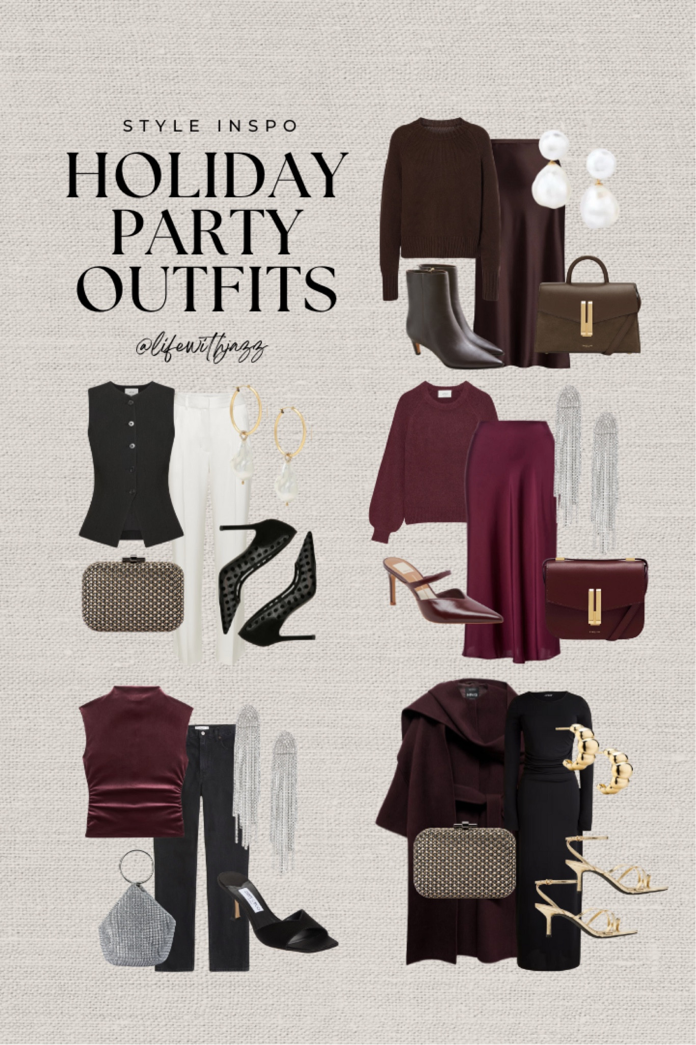 5 holiday looks

#outfitinspo #holidayoutfits #officeparty 

#LTKHoliday #LTKStyleTip