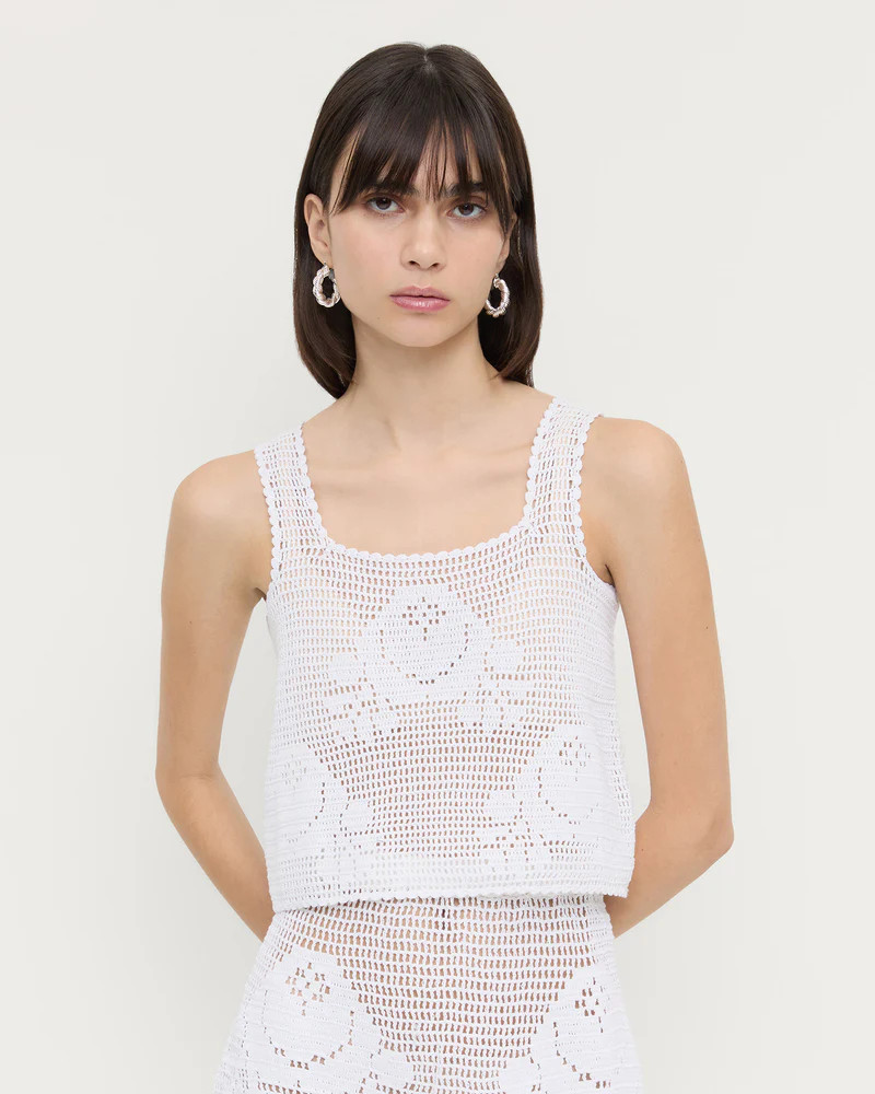 Aurelie Crochet Top | Loeffler Randall