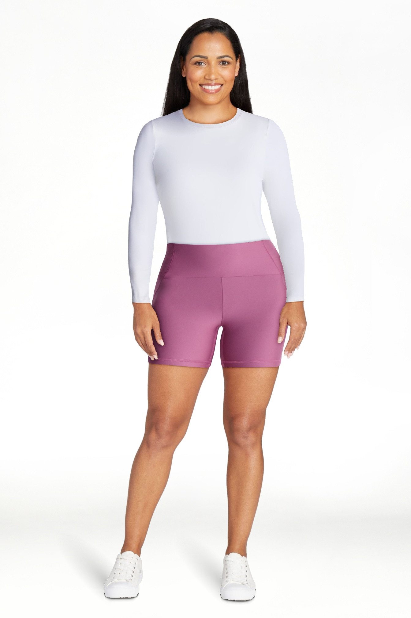 Avia Women's Shine Bike Shorts, 5" Inseam, Sizes XS-XXXL | Walmart (US)