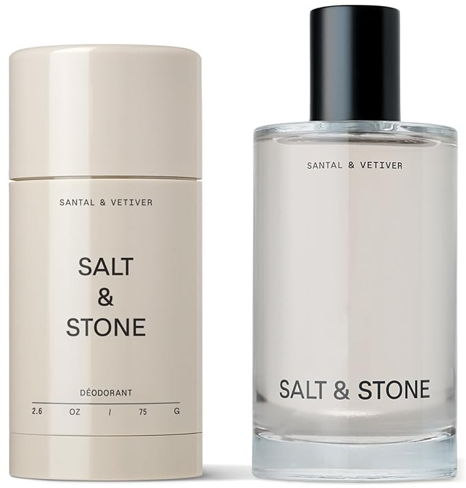 Salt & Stone Signature Scent Duo Set | 48 Hour Aluminum-Free Deodorant & Hydrating Body Mist | Sk... | Amazon (US)