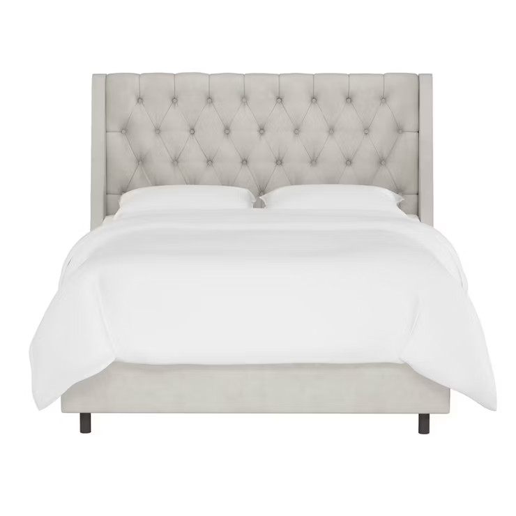 Gilford Tufted Velvet Wingback Bed - Threshold™ | Target