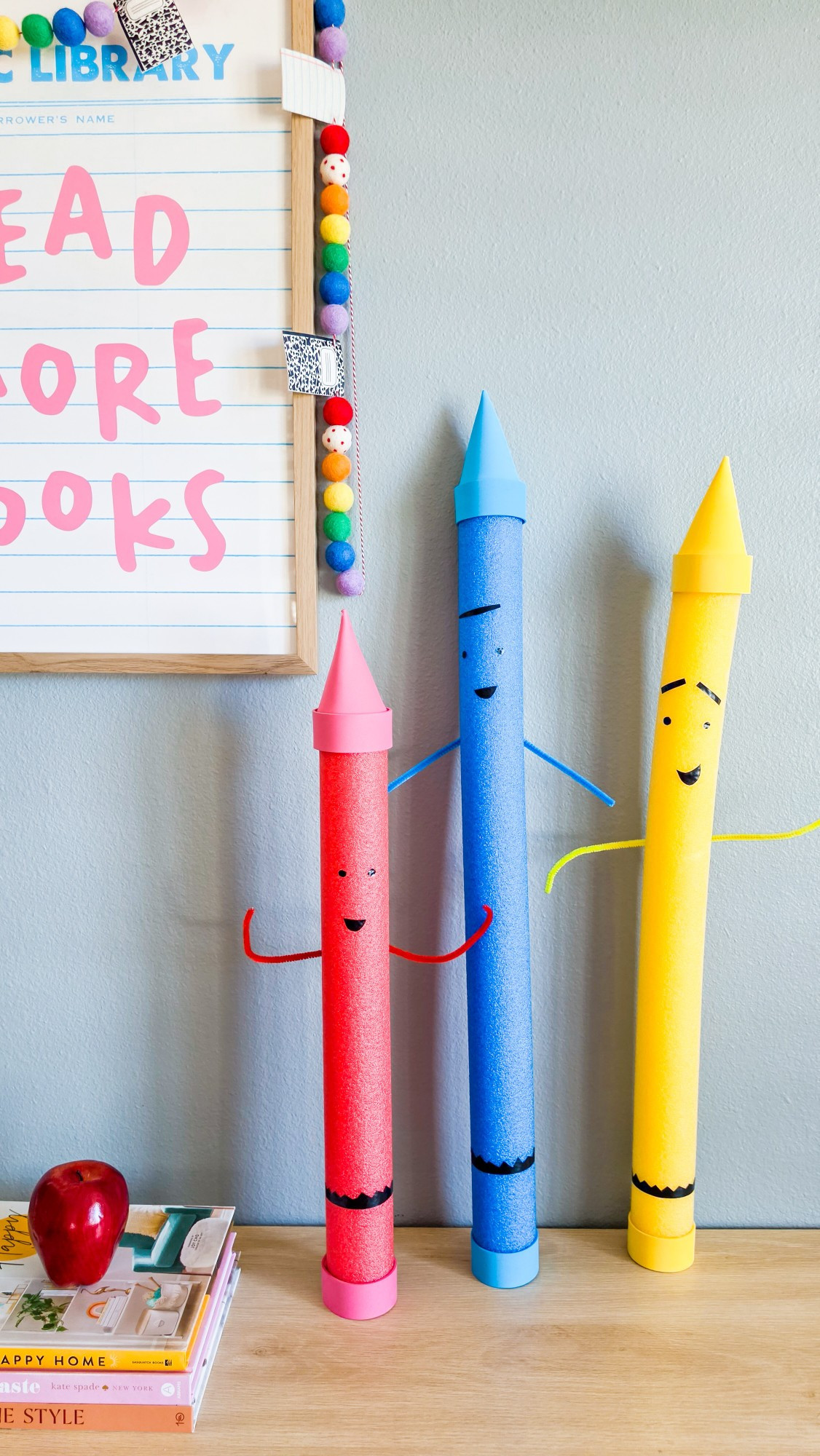 DIY 'The Day The Crayons Quit' Back to School Decoration! 🖍🍎📚

#LTKmomlife #LTKKids