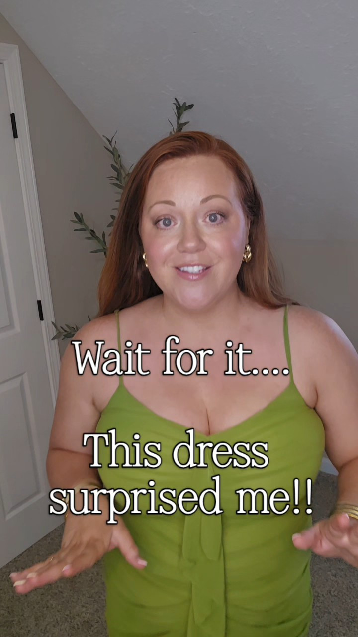 Sexy, fun, fabulous! I'm loving this dress from Amazon. The rouching is so flattering and the color is stunning!! I'm 5 ft 6 185 lbs 38DD and a size large fit me true to size. Perfect for your beach vacation, resort wear or date night!#amazondress #greendress #beachdress #datenightdress #resortwear

#LTKootd #LTKOver40 #LTKMidsize
