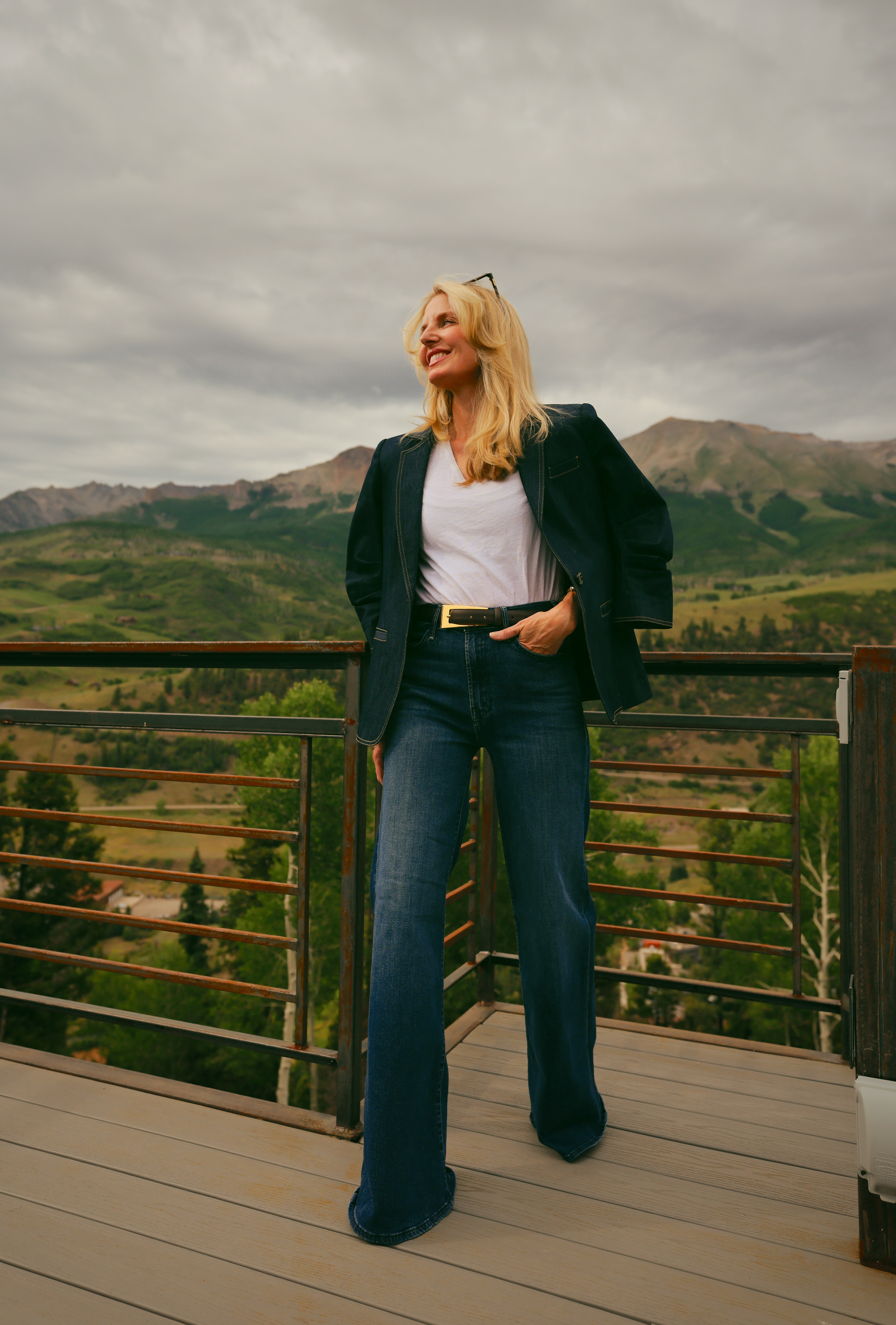 The Mother Hustler Roller Sneak is Busbee Style's 2025 best seller for a reason!

High rise that flatters, wide leg that elongates, dark wash that works with everything in your closet. Styled here with a navy blazer and pointed toe heels; one of the easiest outfit formulas for women over 40.

#LTKgrwm #LTKOver40 #LTKSaleAlert