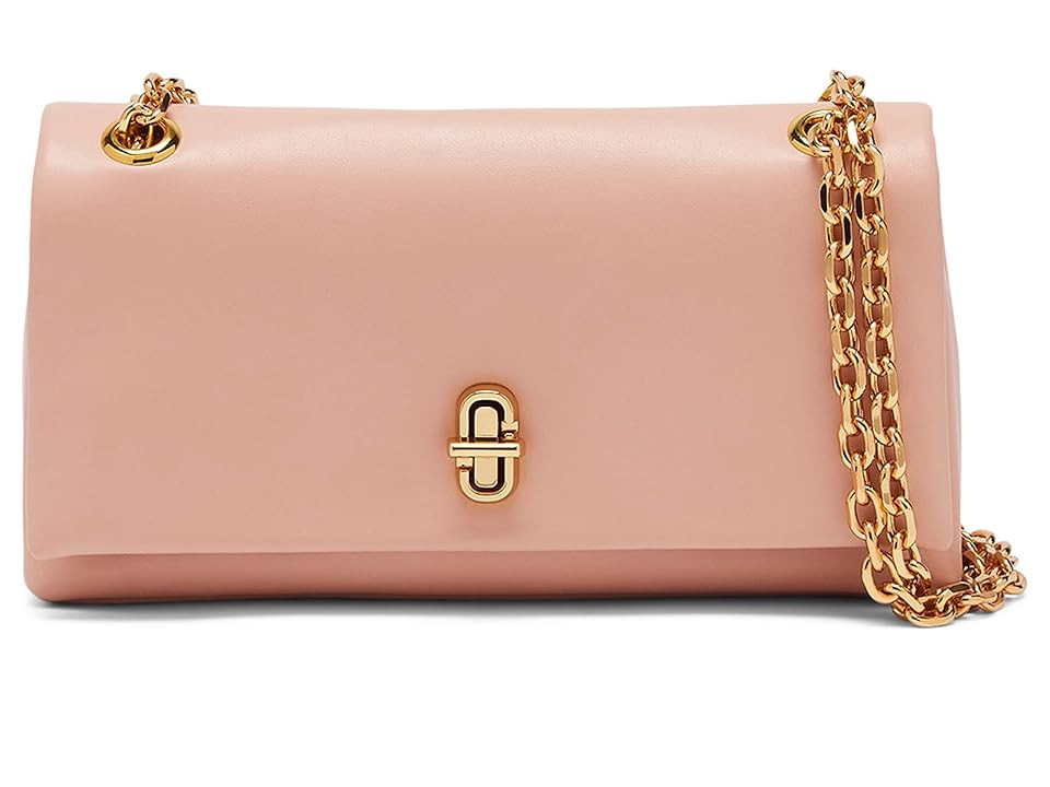 Marc Jacobs The Dual Chain Wallet Cross Body Women's Handbags Rose, Chain/Leather | Zappos