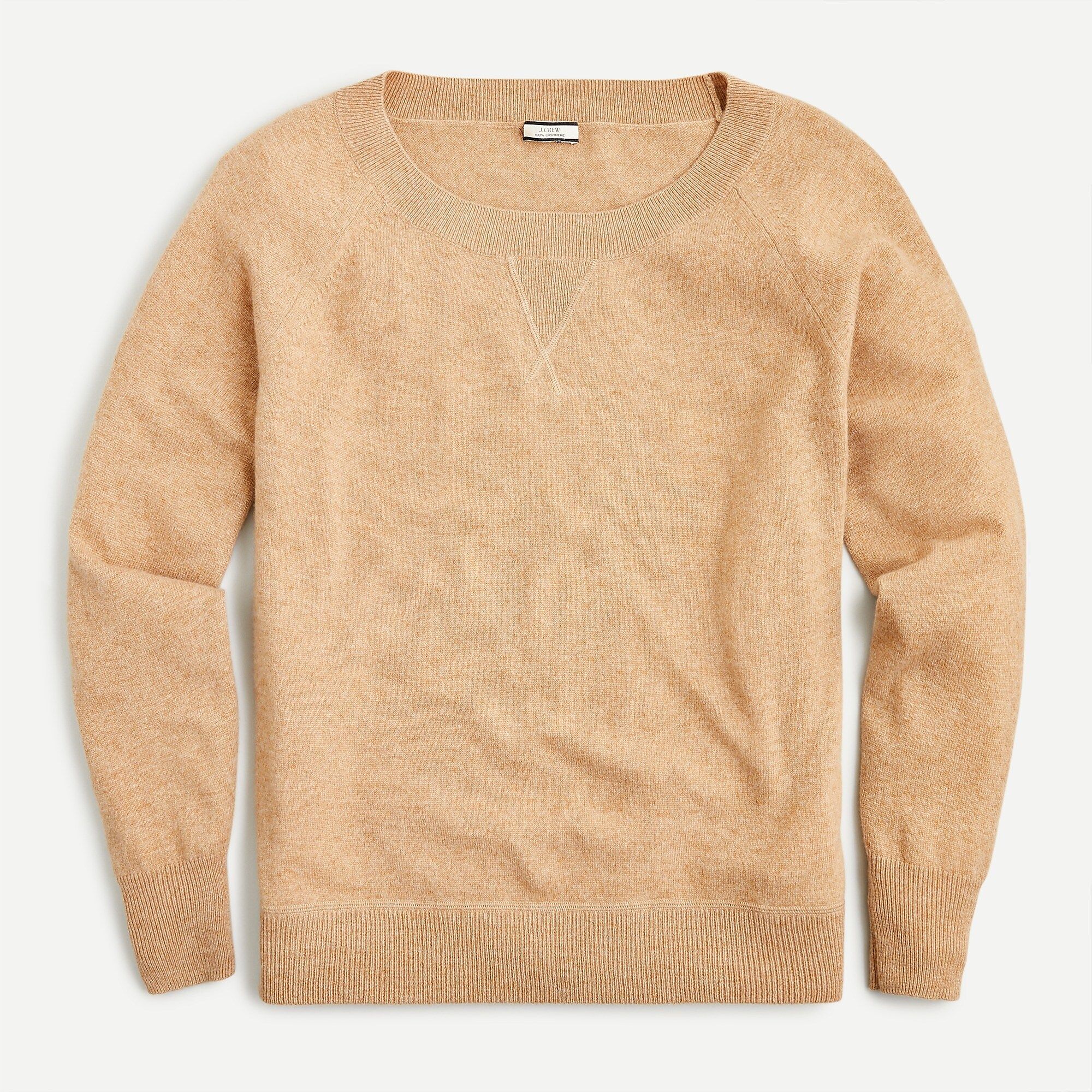 Cashmere wide-neck sweater | J.Crew US