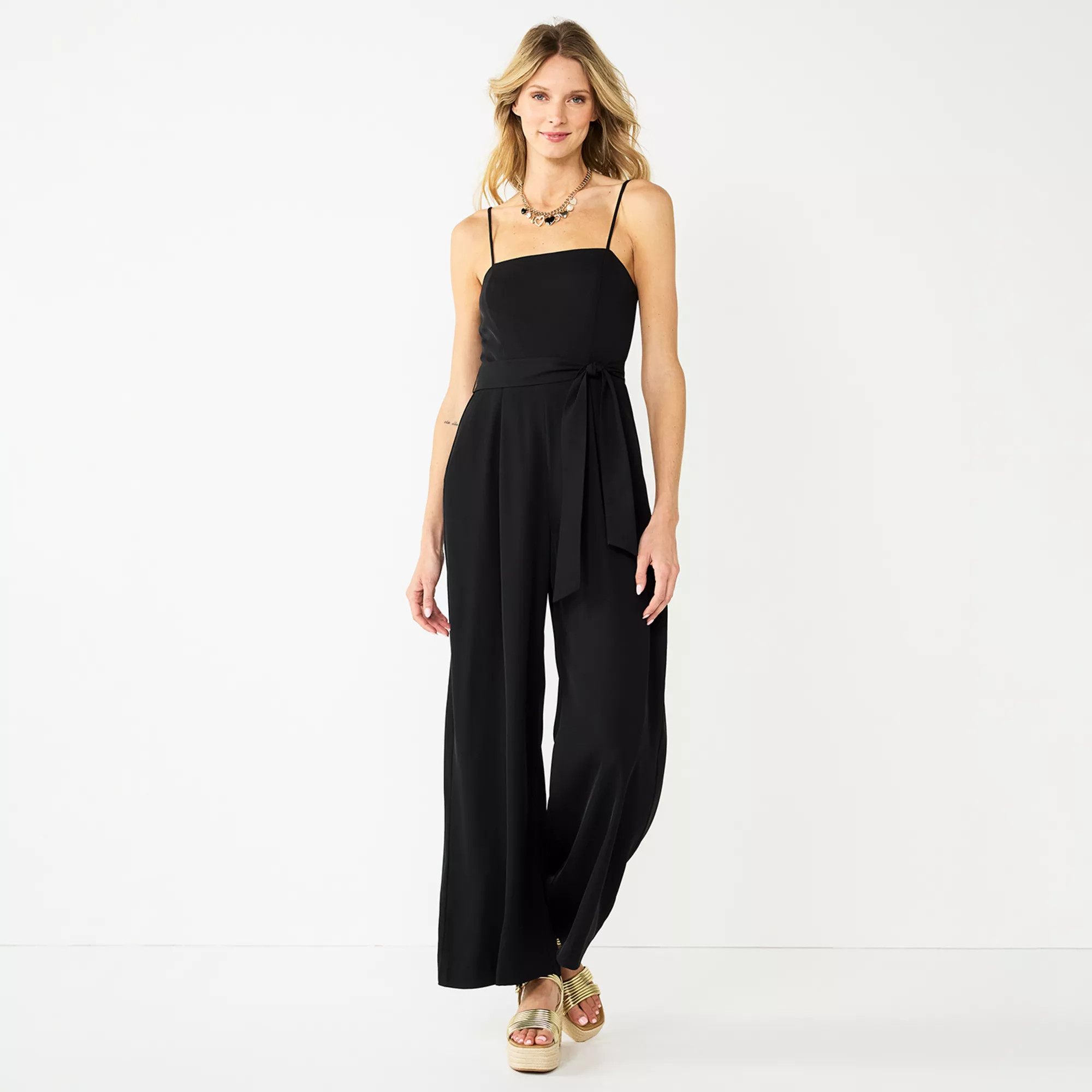Women's Nine West Wide-Leg Jumpsuit | Kohl's
