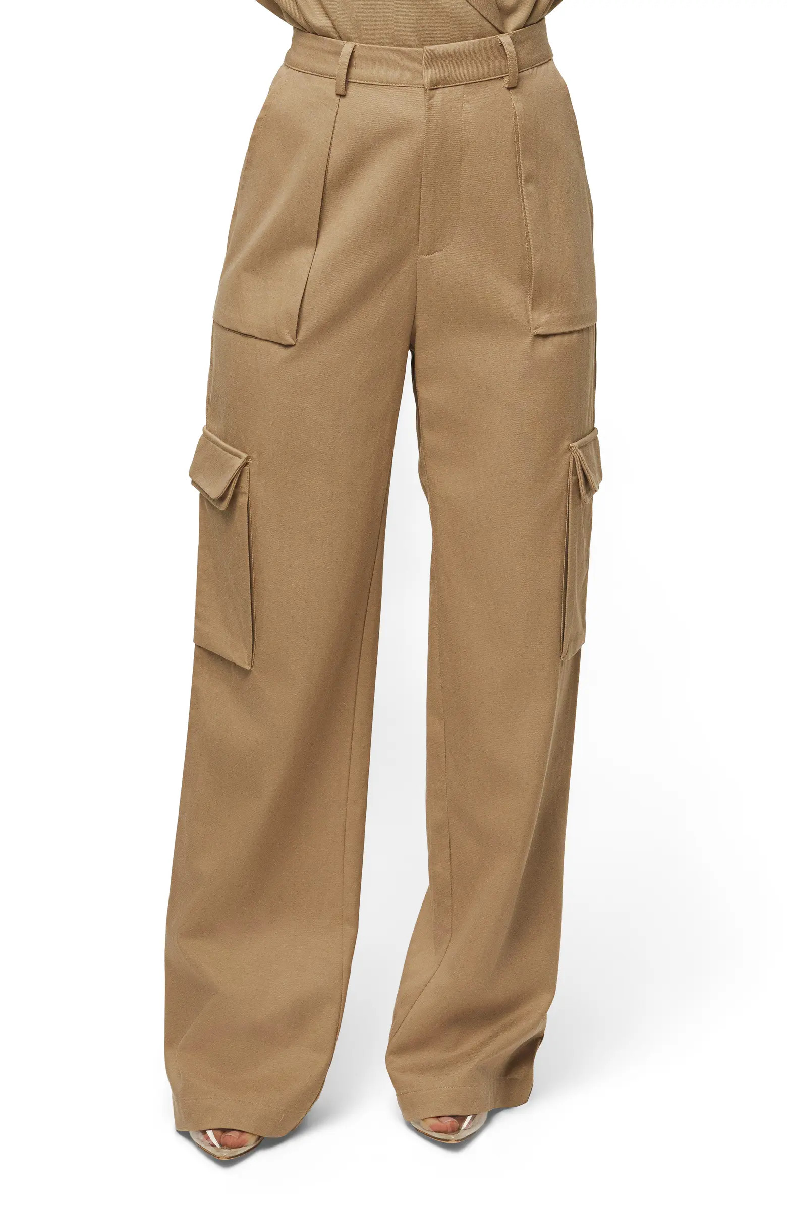JLUXLABEL Sculpted High Waist Cargo Pants | Nordstrom | Nordstrom