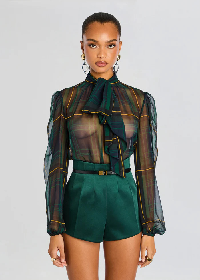 Rhianna Silk Blouse | Retrofete