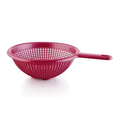 YBM Home 8.5 Inch Red Deep Plastic Colander (31-1129) | Target