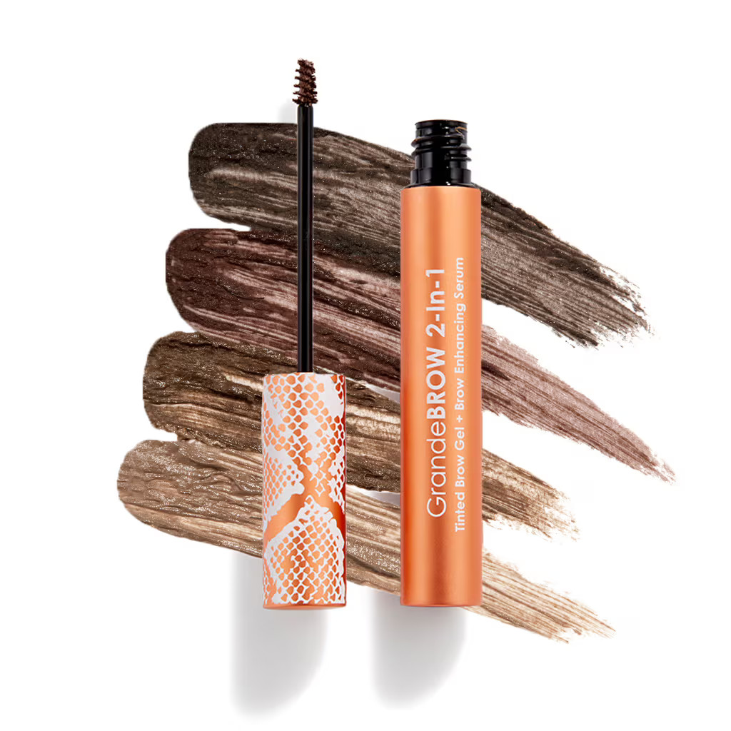GrandeBROW 2-In-1 Tinted Brow Gel + Brow Enhancing Serum | Grande Cosmetics, LLC