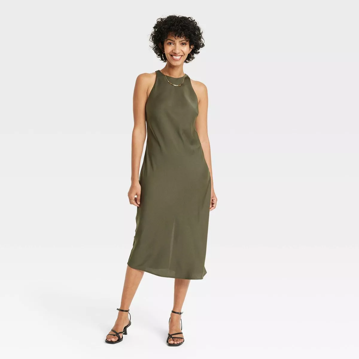 Women's Midi Slip Dress - A New Day™