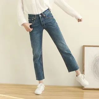 Cropped Jeans | YesStyle (US)