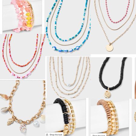 New summer bracelets and necklaces from Target! 


#LTKSeasonal #LTKstyletip #LTKfindsunder50
