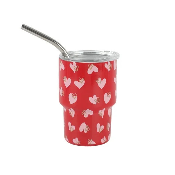 Cook with Color 5oz Valentine’s Day Tumbler, Red | Walmart (US)