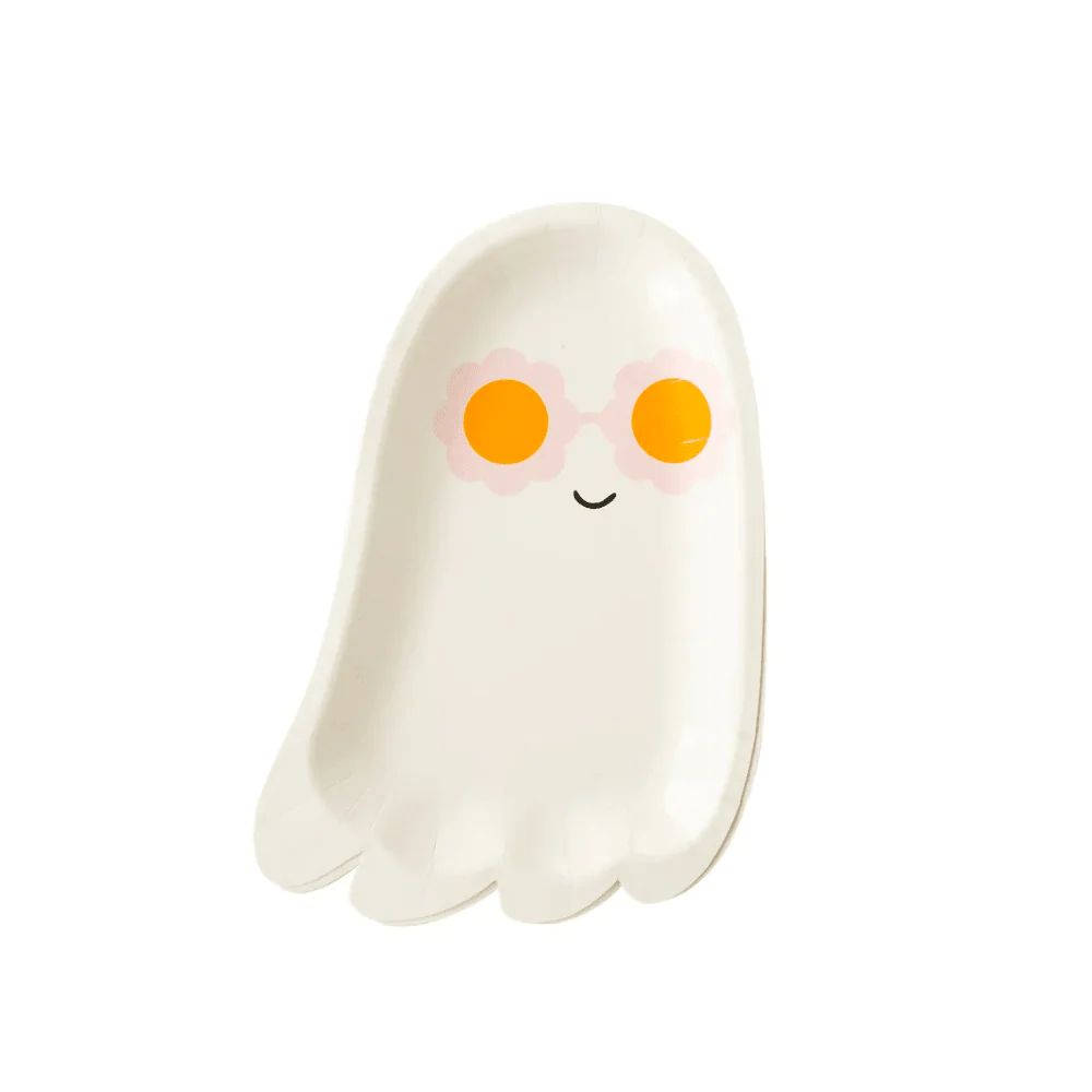 Sunny Ghost Shaped Paper Plates | Shop Sweet Lulu