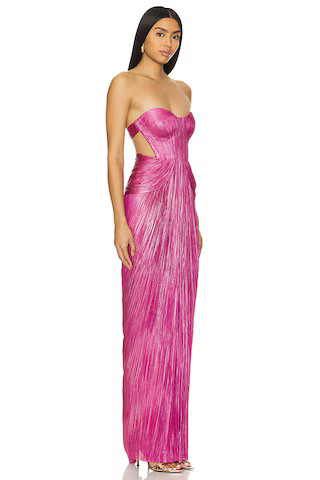 Caly Gown in Raspberry | Revolve Clothing (Global)