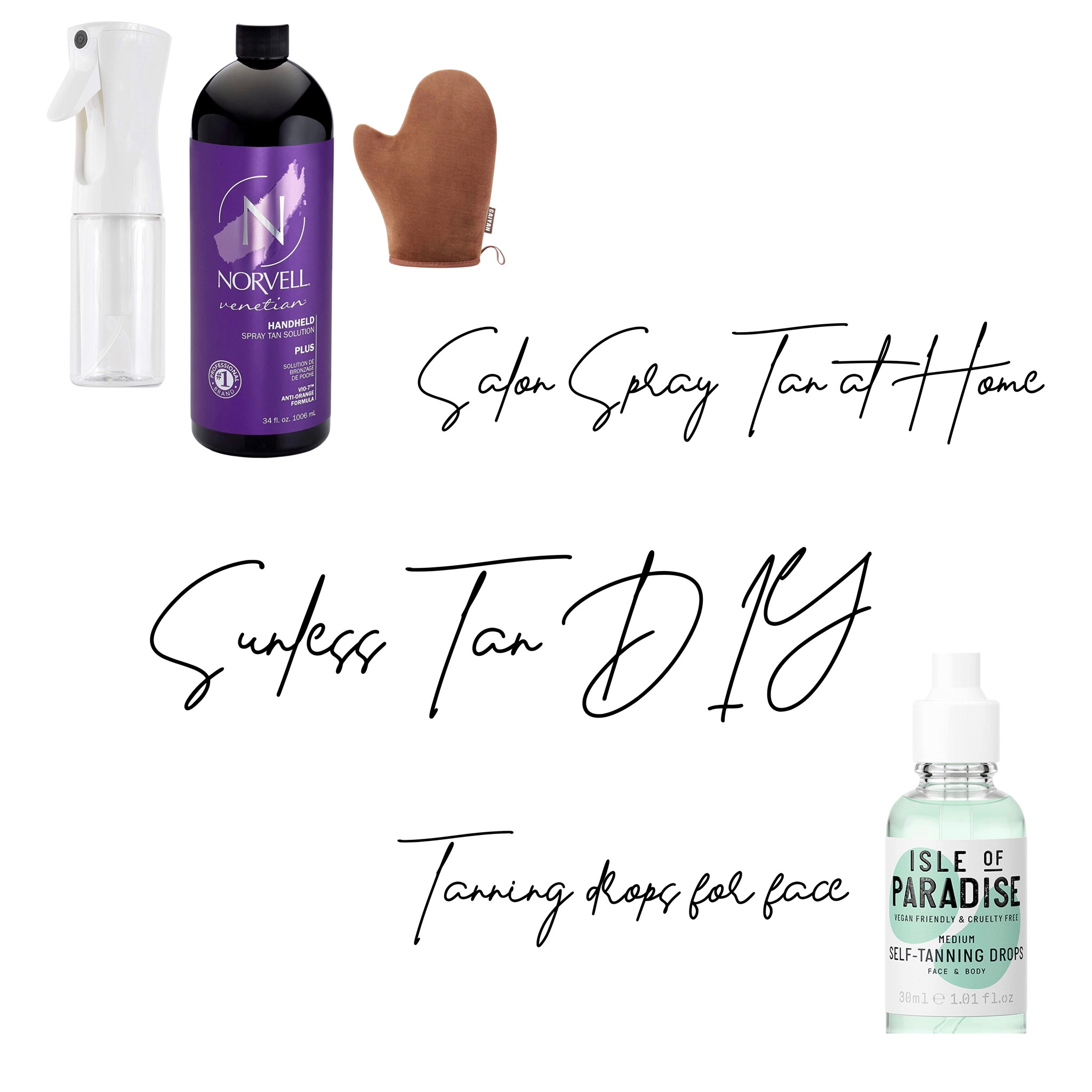 Sunless Tan DIY. Spray Tan. Self Tan.

#LTKbeauty