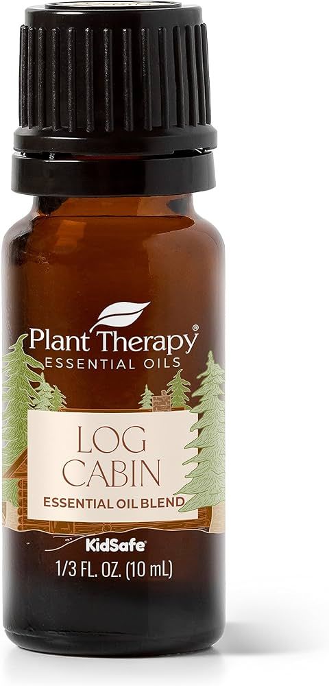 Plant Therapy Log Cabin Fall Essential Oil Blend 10 mL (1/3 oz) 100% Pure, Undiluted, Natural Aro... | Amazon (US)