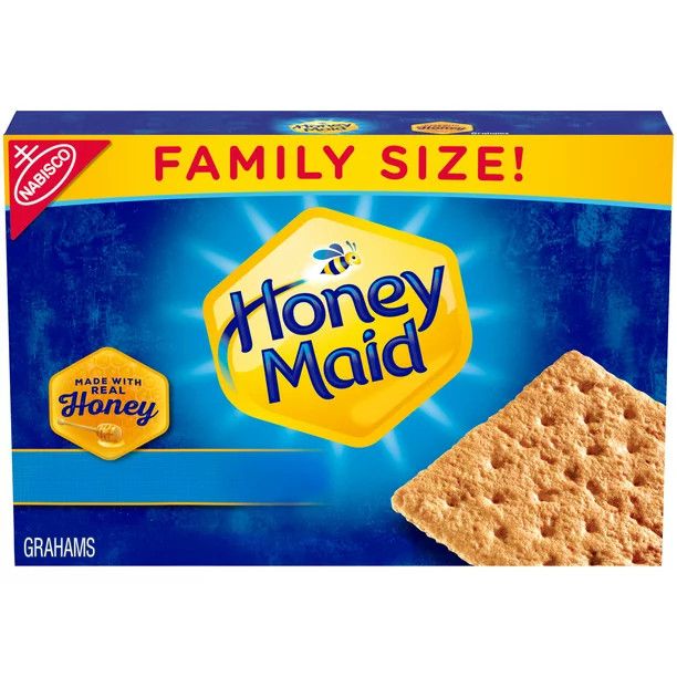Honey Maid Honey Graham Crackers, Family Size, 25.6 oz Box | Walmart (US)